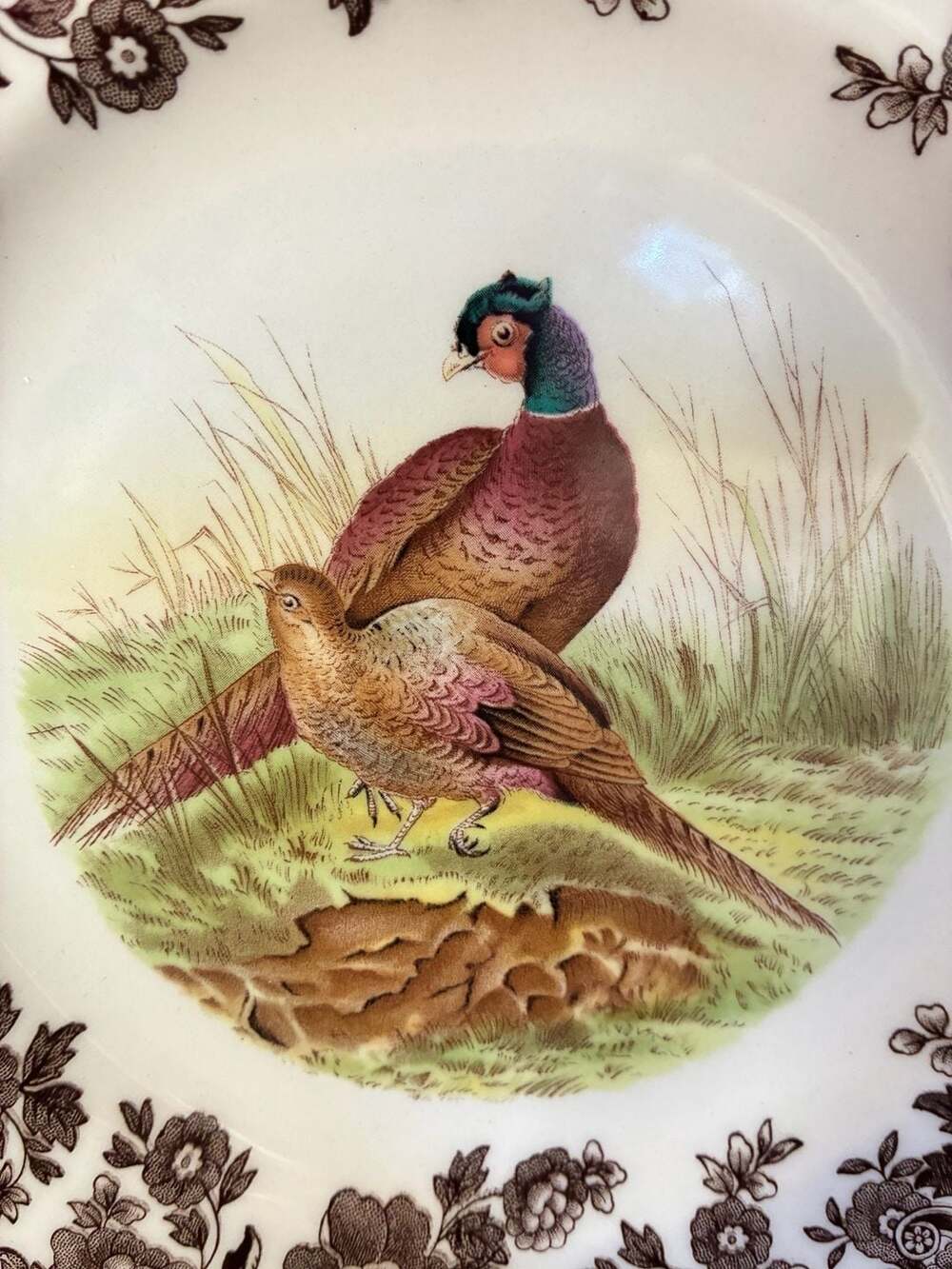 Spode Woodland Pheasant Plate S3422-A8